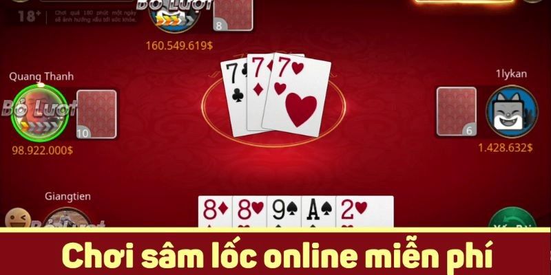 Thứ tự bài mạnh đến yếu trong game Sâm Lốc  